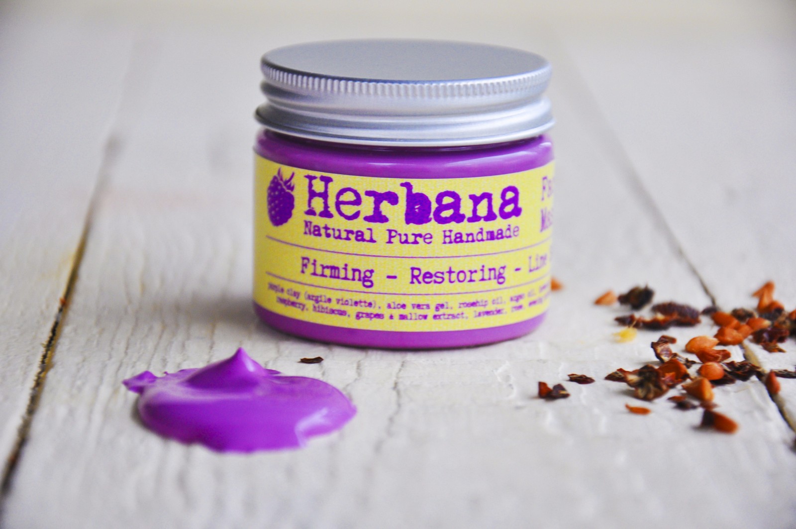 Purple Clay Firming Face Mask